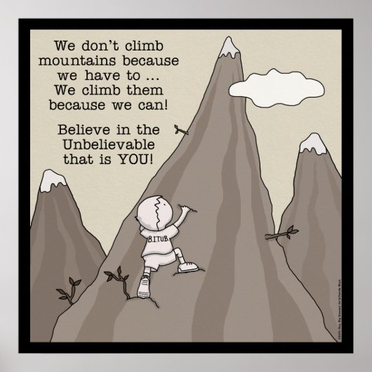 登山家 ポスター (正面)