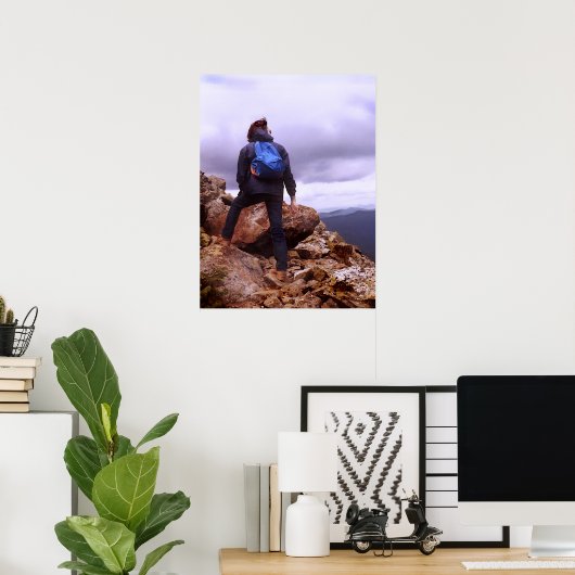 登山家 ポスター (ホームオフィス)