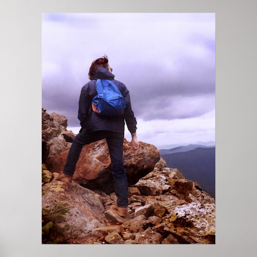 登山家 ポスター (正面)
