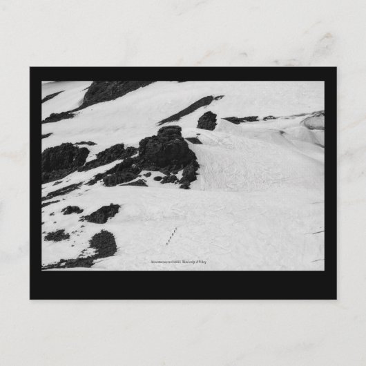 登山家 ポストカード (正面)