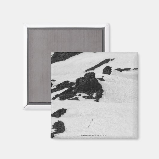 登山家 マグネット (正面/裏面)