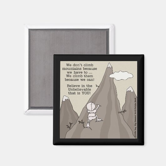 登山家 マグネット (正面/裏面)