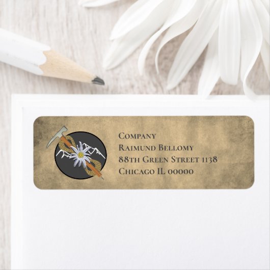 登山家 ラベル (インサイチュ)