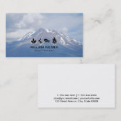 登山家 名刺 (正面/裏面)