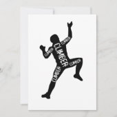 登山家 招待状 (正面)