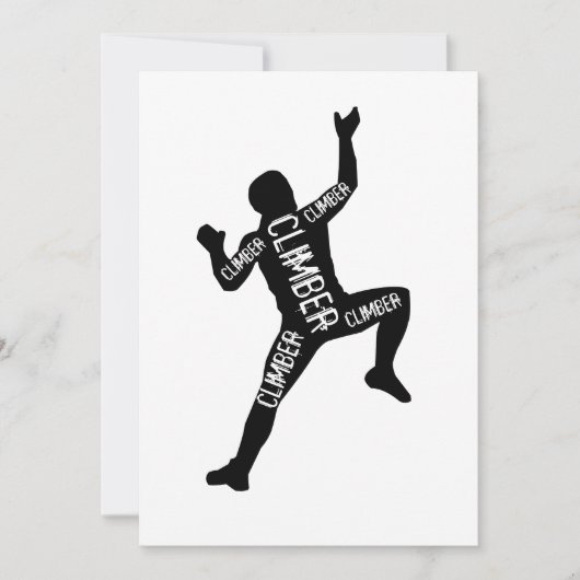 登山家 招待状 (正面)