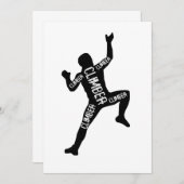 登山家 招待状 (正面/裏面)