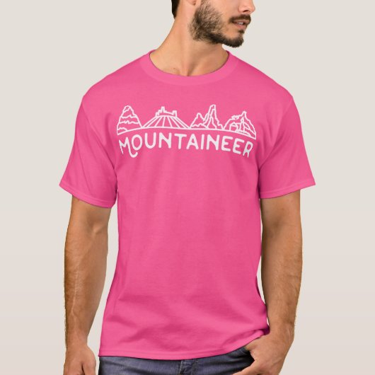 登山家 Tシャツ (正面)