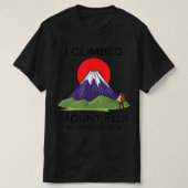 登山山富士 Tシャツ (デザイン正面)