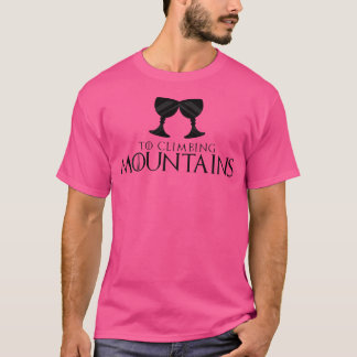 登山山脈応援トースト Tシャツ