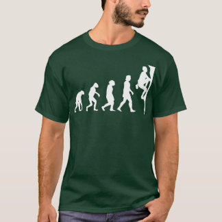 登山山進化 Tシャツ
