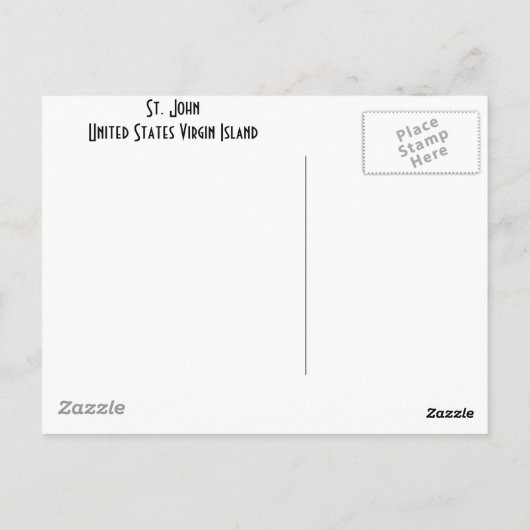 登山毛虫 ポストカード (裏面)