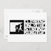 登山生き延び ポストカード (正面/裏面)