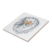 登山結婚夫婦 タイル (側面)