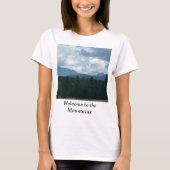 登山者のインスピレーション Tシャツ (正面)