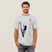 登山者のシャツ Tシャツ (正面フル)
