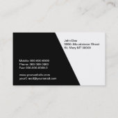 登山者の名刺 名刺 (裏面)