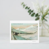 登山者の視界 ポストカード (スタンド正面)