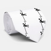 登山者アイコン ネクタイ (ロール)