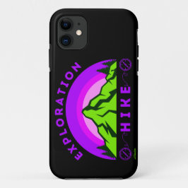 登山者ハイカーギフト iPhone 11 ケース