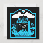 登山者追悼記念ギフト カード (裏面)