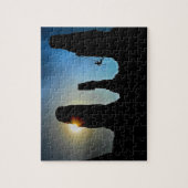 登山者 クライミング スポーツ 登山 ジグソーパズル (縦)