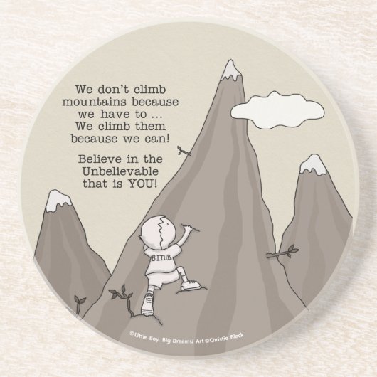 登山者 コースター (正面)