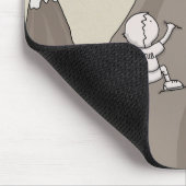 登山者 マウスパッド (コーナー)