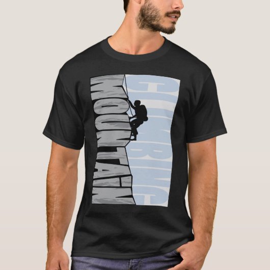 登山者 Tシャツ (正面)