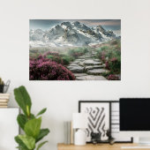 登山道のポスター ポスター (ホームオフィス)