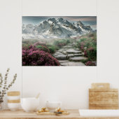 登山道のポスター ポスター (キッチン)