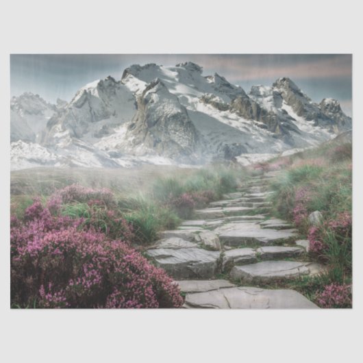 登山道ティッシュペーパー 薄葉紙 (正面)