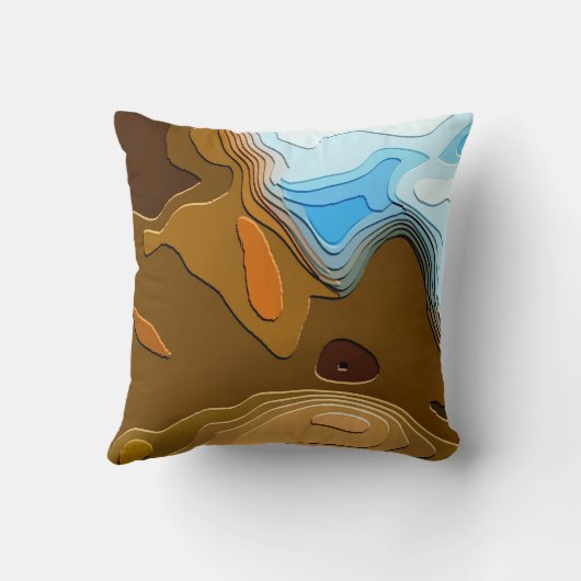 登山道 クッション (裏面)