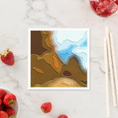 登山道 スタンダードカクテルナプキン (インサイチュ)