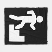 登山階段トリビュートトレーニング フリースブランケット (正面(横))