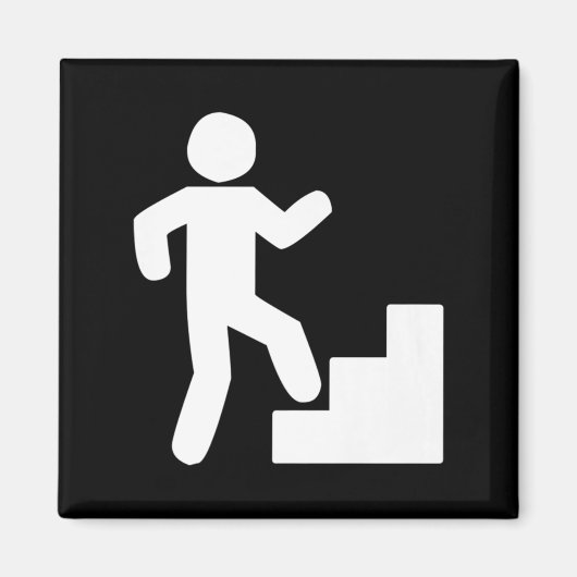 登山階段トリビュートトレーニング マグネット (正面)