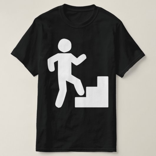 登山階段トリビュートトレーニング Tシャツ (デザイン正面)