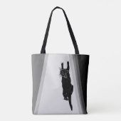登山黒猫 トートバッグ (裏面)