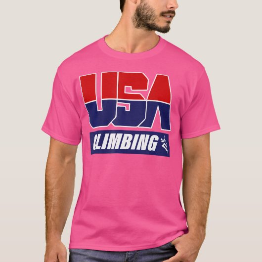 登山2021米国チーム Tシャツ (正面)