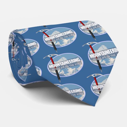 登山（アイスアックス） ネクタイ (ロール)