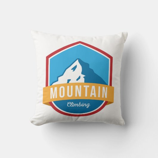 登山 クッション (正面)