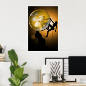 登山 ポスター (ホームオフィス)