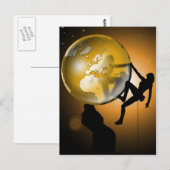 登山 ポストカード (正面/裏面)