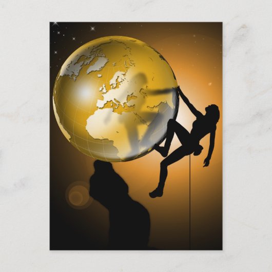 登山 ポストカード (正面)