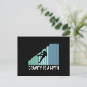 登山 – 重力は神話 ポストカード (スタンド正面)