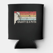 登山 – 重力は神話 缶クーラー (正面)