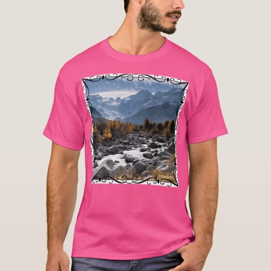 登山 Tシャツ (正面)