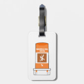 登攀是我的毒品 ラゲッジタグ (裏面縦)