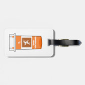 登攀是我的毒品 ラゲッジタグ (裏面横)