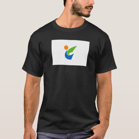 登米日本国旗 Tシャツ (正面)